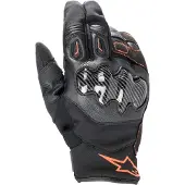 Alpinestars SMX-1, handschoenen Drystar ,Zwart/Neon-Rood ,S