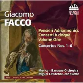OUTHERE Mexican Baroque Orchestra - Pensieri Adriarmonici: Concerti À Cinque Volume One - Concertos Nos. 1-6 (CD)