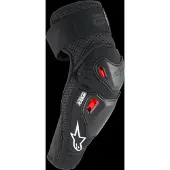 Alpinestars Bionic Pro Plasma Elleboogbeschermers Zwart Rood Wit Maat L-XL
