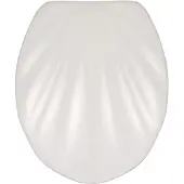 Wenko Toiletzitting Schelp Met soft-closemechanisme