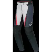 Alpinestars Stella ST-1, stoffen broek waterdicht dames ,Donkerblauw/Lichtgrijs/Zwart/Lichtrood ,XL