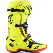 Alpinestars Tech 10, laarzen ,Neon-Geel/Zwart/Neon-Rood ,14 US