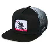 Alpinestars Cali Gradient truckerhoed, zwart/wit, one size