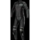 Alpinestars Stella Gp Plus 2 Pc lederen pak Zwart Metallic Grijs Maat 46