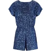 NoBell' - Silah Sequince Jumpsuit - Ensign Blue - Maat 122-128