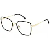Carrera 3050 54/18/140 Zwarte witte Metalen monturen DAME 3050