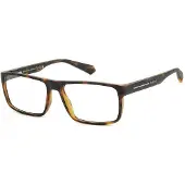 Polaroid PLD D532 57/17/140 Matte havana polyamide monturen UNISEX PLD D532