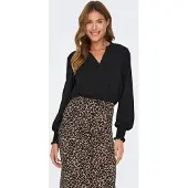 ONLY Blouse 'ONLMette' zwart