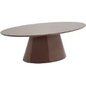 Vente-unique Salontafel van MDF - Bruin gelakt - ANTELADA