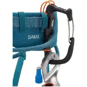Petzl - Klimgordels - Sama Atlantic Blue voor Unisex - Maat M - Blauw
