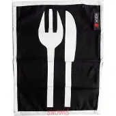 Kook set van 2 katoenen placemats