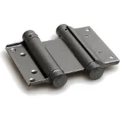 Dx Bommer scharnier dubbelwerkend 36/150 mm deurdikte 35-40 mm - zilvergrijs