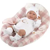 Llorens Mimi maan geborduurd met geluid 42cm