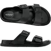 Holster Soleseeker vegan slipper podologisch goedgekeurd voetbed lichtgewicht waterproof -