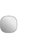 Muuto Framed spiegel Taupe-clear, 40x40 cm