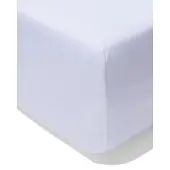 HEMA Boxspring matrasbeschermer molton 90x200cm (wit)