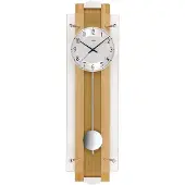 AMS radiogestuurde wandklok, met radiogestuurd uurwerk, afmetingen 17x66x10 cm, modelnummer 5259/18