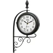 AMS quartz wandklok, quartz uurwerk, 24x54x9 cm, modelnummer 9433