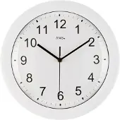 AMS Radiogestuurde wandklok 30 cm