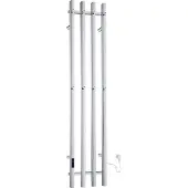 Smedbo Elektrische Handdoekradiator Dry Verticaal 30x150 cm 120W RVS Gepolijst