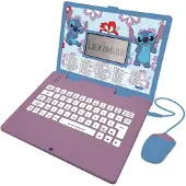 Lexibook Stitch tweetalig pratende educatieve laptop - 124 activiteiten in het Engels en Duits