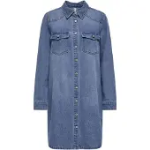 ONLY Jurk 'ONLLisa' blauw denim