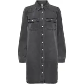 ONLY Jurk 'ONLLisa' black denim