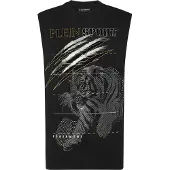 Plein sport Shirt 'Tiger' grijs / zwart / wit