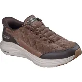 SKECHERS Sneakers laag 'CONTOUR FOAM-CORDELUX' cognac / ombergrijs / donkerbruin