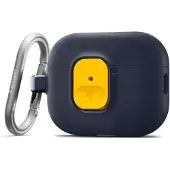 Spigen Hoesje Geschikt voor AirPods Pro 3 - Nano Pop Case met Karabijnhaak Blueberry