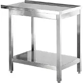 Modular Aan/Afvoer Tafel 080cm - 316572 - Horeca