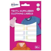 Zdesign Textiel etiketten, 13 x 45 mm, Monsters
