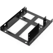 Digitus 2-voudig 2,5 HDD/SSD Inter 3,5 BAY montageframe+kabelset, Accessoires voor harde schijven