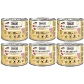 Macs Kattenvoer Natvoer Blik 95,8% Kalkoen & Bosbessen 6 x 200g