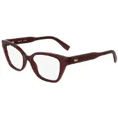 Lacoste L2983 53/17/140 Transparant bordeaux Bio inj-g820 VROUW L2983