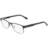 Lacoste L2217 N 52/17/140 Matte zwarte Metalen Zonnebril MAN L2217 N