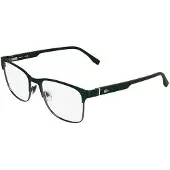 Lacoste L2319 54/18/145 Matte groene Metalen Zonnebril MAN L2319