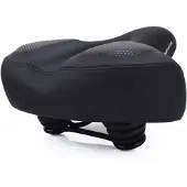 INF Zacht schuim fietszadel Black