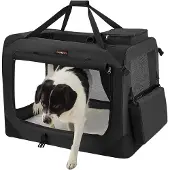 Feandrea , inklapbare hondenbench, transportbox voor honden, XL, honden tas, Oxford-stof, nieuw