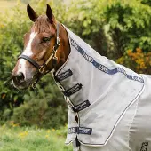 Horseware Protector Nekhoes - Navy/Zilver - XL