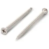 Schaefer & Peters S +P Splaanplaatschroef - 5x50mm - RVS A2 - Voldraad - PZ2 - 200 stuks