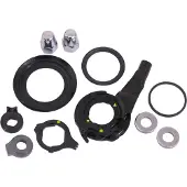 Shimano Montuurset 7r45 Staal Zwart 9 Delig