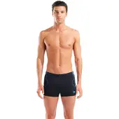 Arena - Graphic Swim Short Stripes - Zwembroek 5, zwart