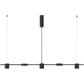 Lyora Zwarte hanglamp Nordik design 127cm
