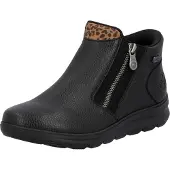 Rieker Instaplaarsjes met rits, warme voering, tot 35 mm hak (casual). Model: Z0059-00