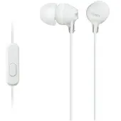Sony MDR-EX15APW - In-ear oordopjes met mic. - Wit