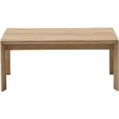 Kave Home Tuintafels Ataman - Acaciahout - blank - 83 x 35 x 83 cm