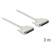 DeLOCK Serial Cable D-Sub 37 male to male 3 m