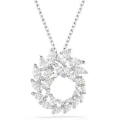 Swarovski Hangers 'MESMERA' zilver / wit