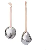Ferm Living Kerstballen Bellure Baubles Silver (Set van 2)